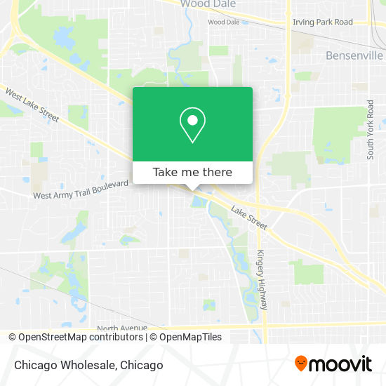 Chicago Wholesale map