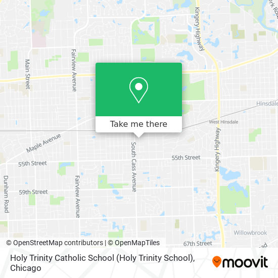 Holy Trinity Catholic School map