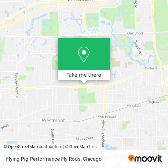 Mapa de Flying Pig Performance Fly Rods
