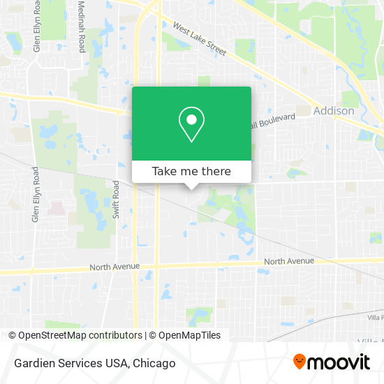 Gardien Services USA map