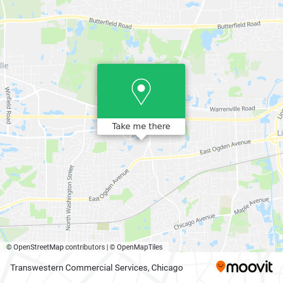Transwestern Commercial Services map