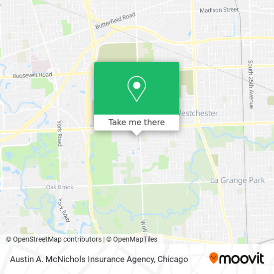 Austin A. McNichols Insurance Agency map