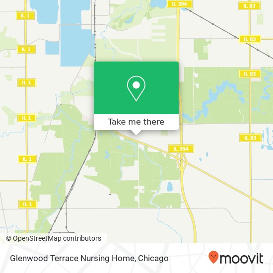 Mapa de Glenwood Terrace Nursing Home