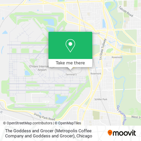 Mapa de The Goddess and Grocer (Metropolis Coffee Company and Goddess and Grocer)