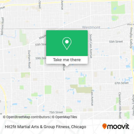 Hit2fit Martial Arts & Group Fitness map