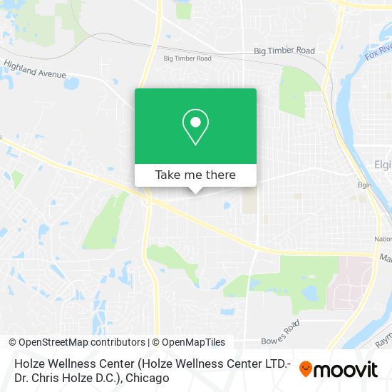 Holze Wellness Center (Holze Wellness Center LTD.-Dr. Chris Holze D.C.) map