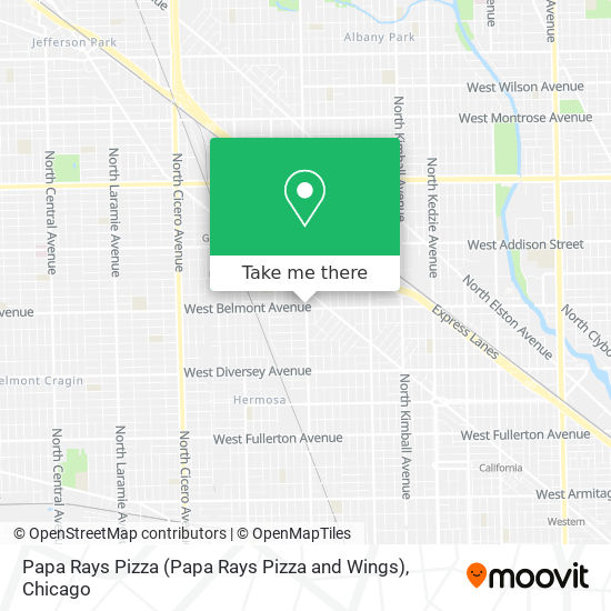 Papa Rays Pizza (Papa Rays Pizza and Wings) map