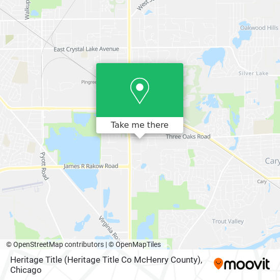 Heritage Title (Heritage Title Co McHenry County) map