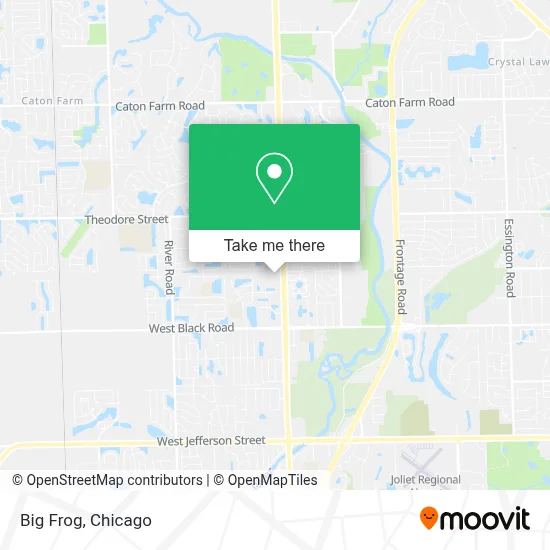 Big Frog map