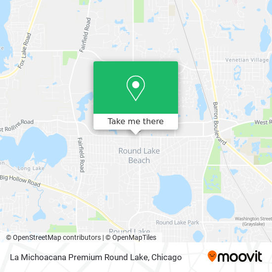 La Michoacana Premium Round Lake map