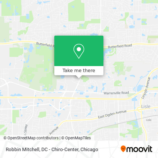 Robbin Mitchell, DC - Chiro-Center map