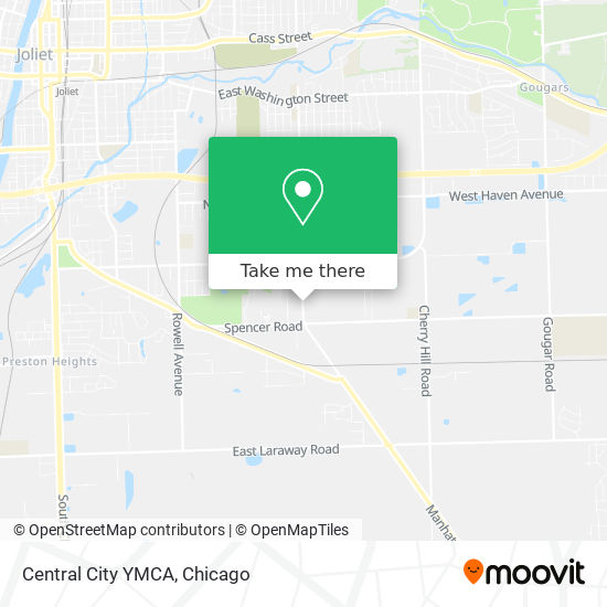 Mapa de Central City YMCA