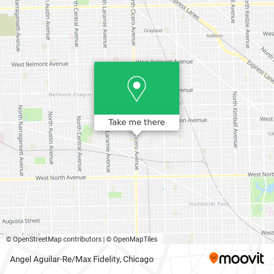 Mapa de Angel Aguilar-Re/Max Fidelity