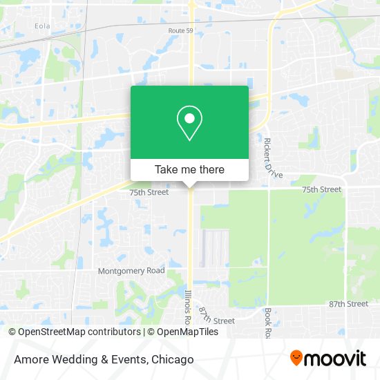 Mapa de Amore Wedding & Events