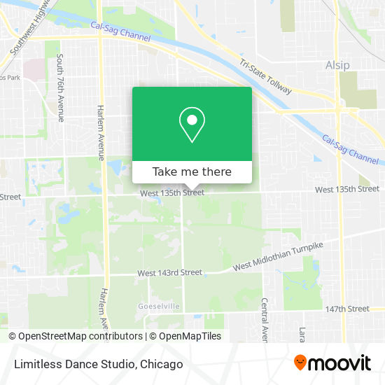 Limitless Dance Studio map