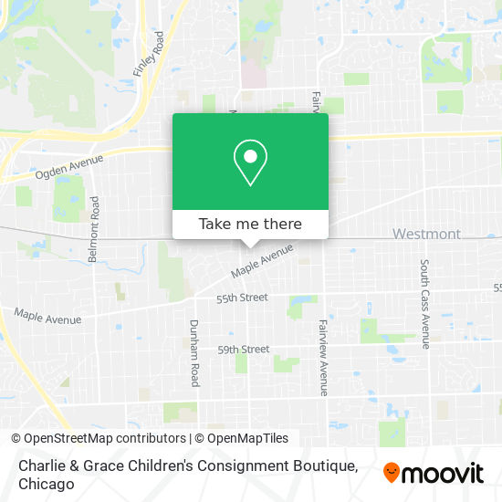 Charlie & Grace Children's Consignment Boutique map