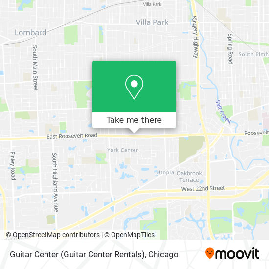 Guitar Center (Guitar Center Rentals) map