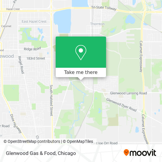 Glenwood Gas & Food map