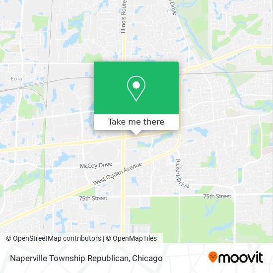 Naperville Township Republican map