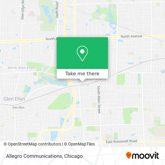 Allegro Communications map