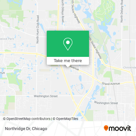 Northridge Dr map