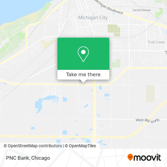 PNC Bank map