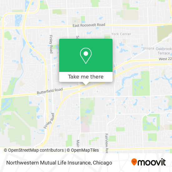 Mapa de Northwestern Mutual Life Insurance