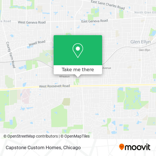 Capstone Custom Homes map