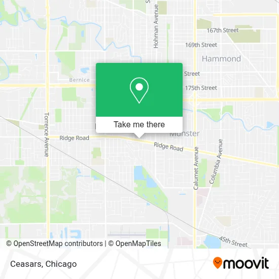 Ceasars map