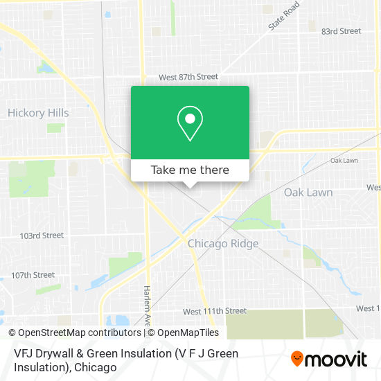 Mapa de VFJ Drywall & Green Insulation (V F J Green Insulation)