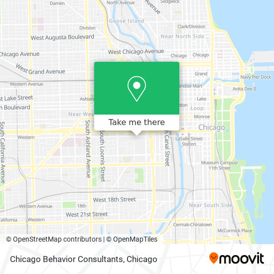 Chicago Behavior Consultants map