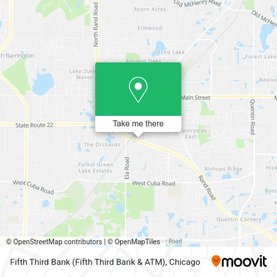 Fifth Third Bank map