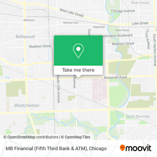 MB Financial (Fifth Third Bank & ATM) map