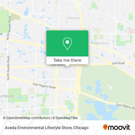 Aveda Environmental Lifestyle Store map