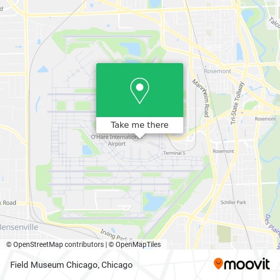 Mapa de Field Museum Chicago