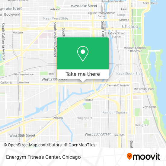 Energym Fitness Center map