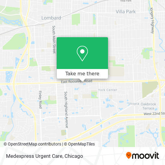 Medexpress Urgent Care map