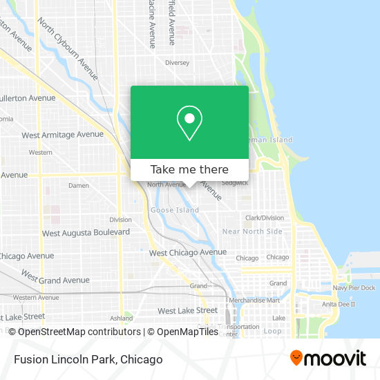 Mapa de Fusion Lincoln Park