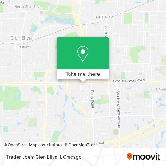 Trader Joe's-Glen Ellyn,Il map