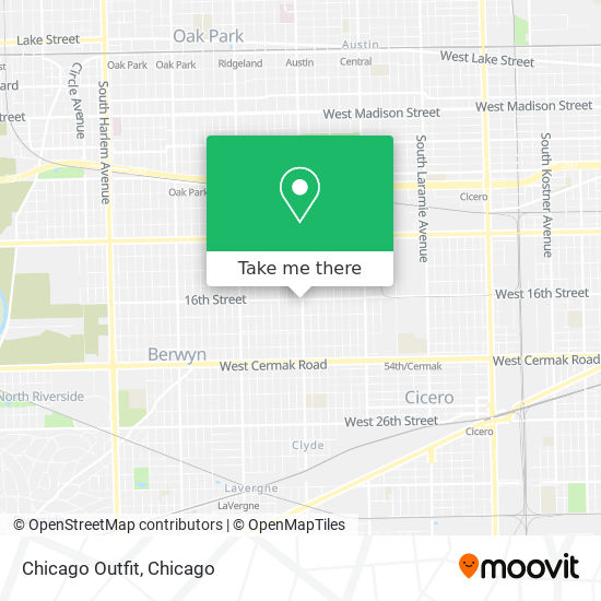 Chicago Outfit map