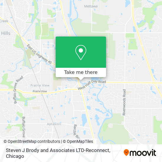 Steven J Brody and Associates LTD-Reconnect map