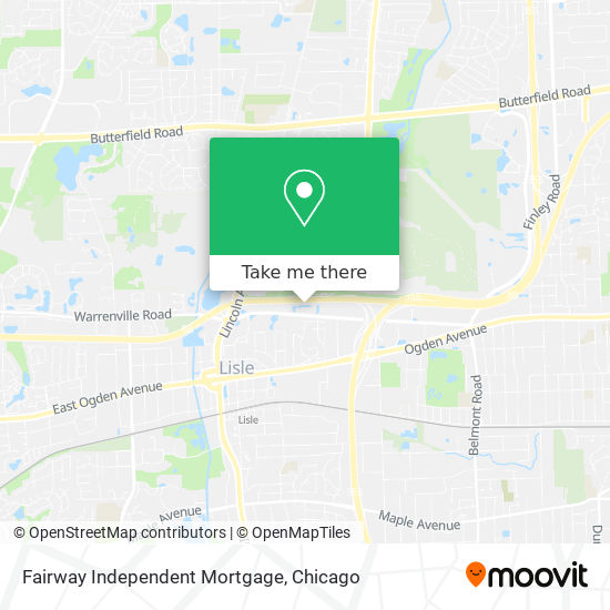 Mapa de Fairway Independent Mortgage