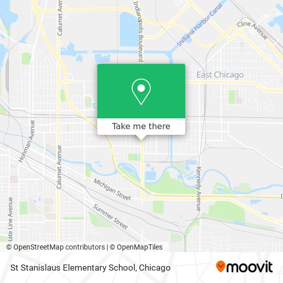 St Stanislaus Elementary School map