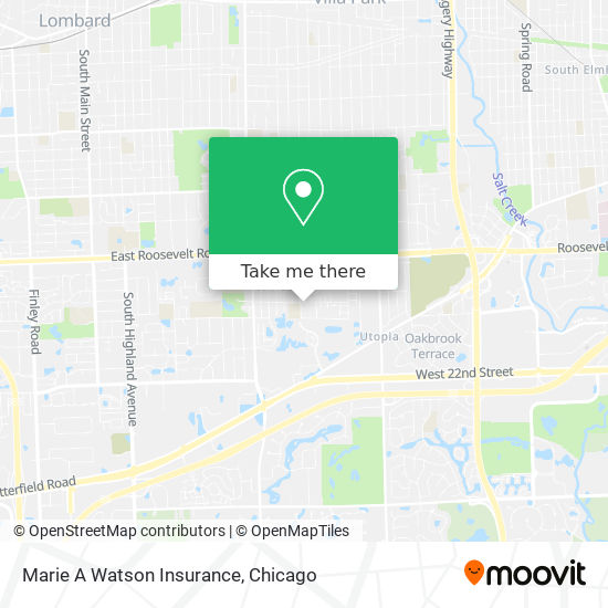 Marie A Watson Insurance map