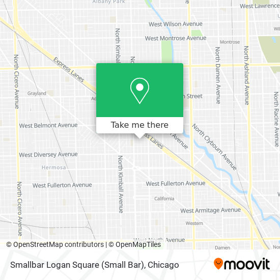 Smallbar Logan Square (Small Bar) map
