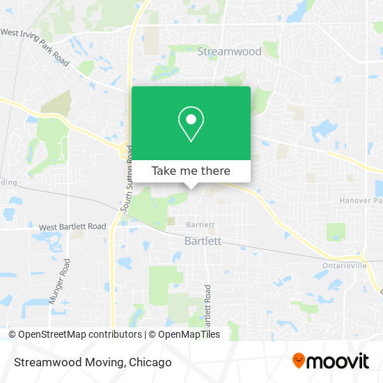 Mapa de Streamwood Moving