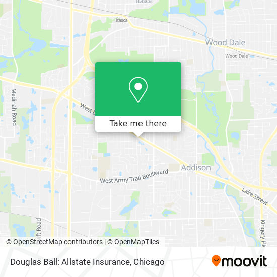 Mapa de Douglas Ball: Allstate Insurance