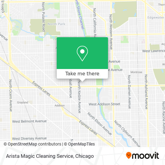 Mapa de Arista Magic Cleaning Service