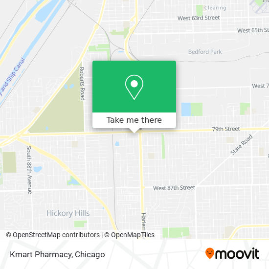 Mapa de Kmart Pharmacy