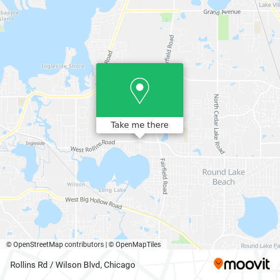 Rollins Rd / Wilson Blvd map